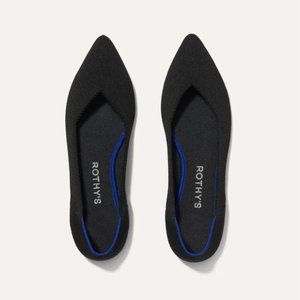 COPY - Rothy's The Point Flat - New in Box - Solid Black - Size 10